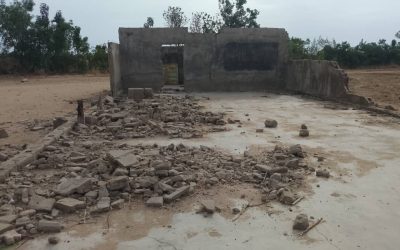 Windstorm Destroys United Methodist Church Building in Garu Gutumbur, Taraba State
