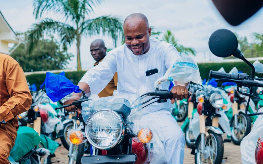 Bishop Ande Distributes 48 Motorcycles to District Superintendents, Strengthens Mission Work Across Nigeria